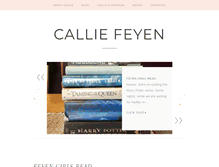 Tablet Screenshot of calliefeyen.com